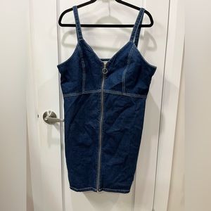 NWOT size 14 denim dress